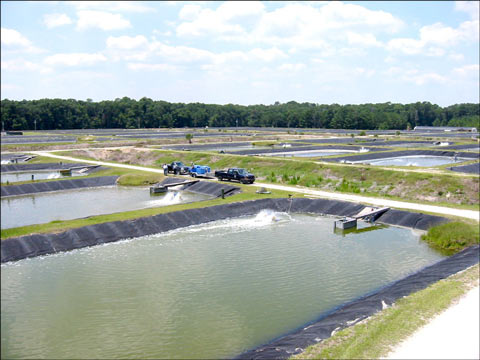 養魚、養蝦使用防滲膜（養殖膜）